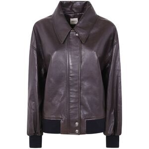 Khaite Women Shelman Leather Jacket